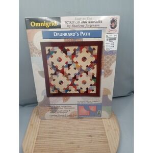 Omnigrid Drunkards Path Rotary Cutting Templates With Instructions